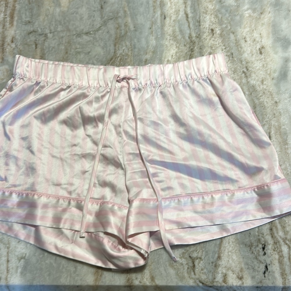Victoria secret silk pajama shorts